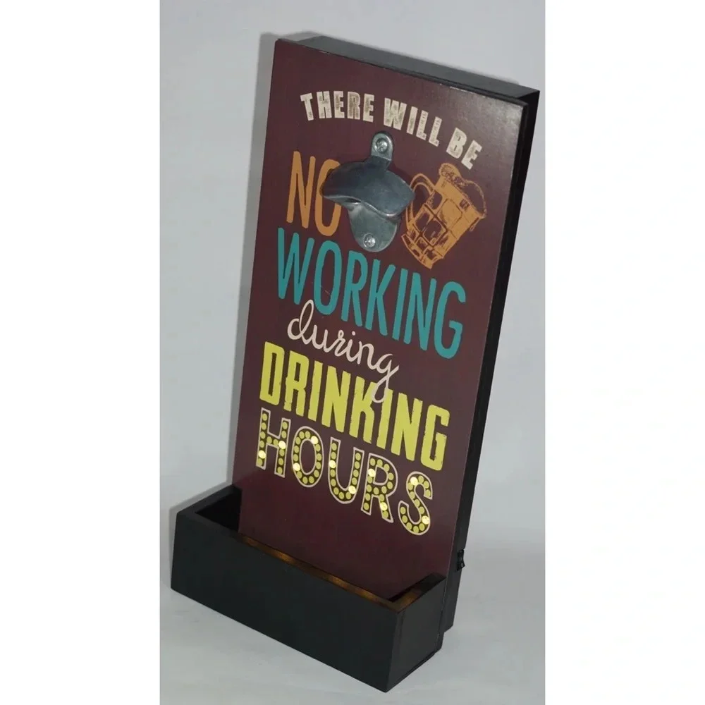Bottle Opener On Tap LED Wall Mounted Opener